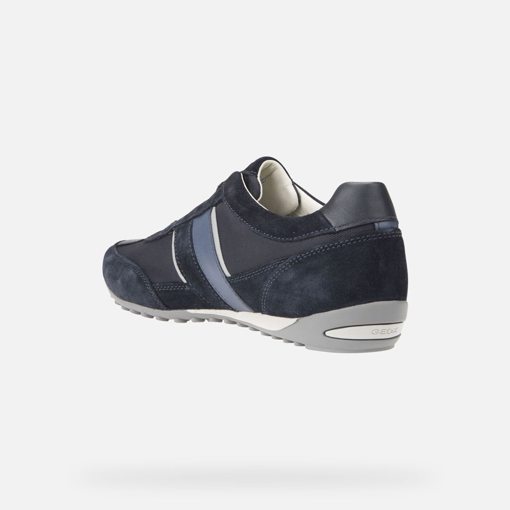 Geox Erkek Spor Ayakkabı Lacivert - Wells - PMO-830761